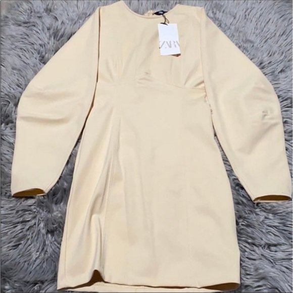 Zara Neoprene Effect Dress - Picture 2 of 11